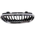 Bmw 328i 2009 2010 2011 2012 Grille Passenger Side E90 Sedan Black Edge Center Fins With Chrome Frame 51137201968 Bm1200191