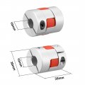 Uxcell Shaft Coupling 10mm To Bore L35xd30 Flexible Coupler Joint For Servo Stepped Motor