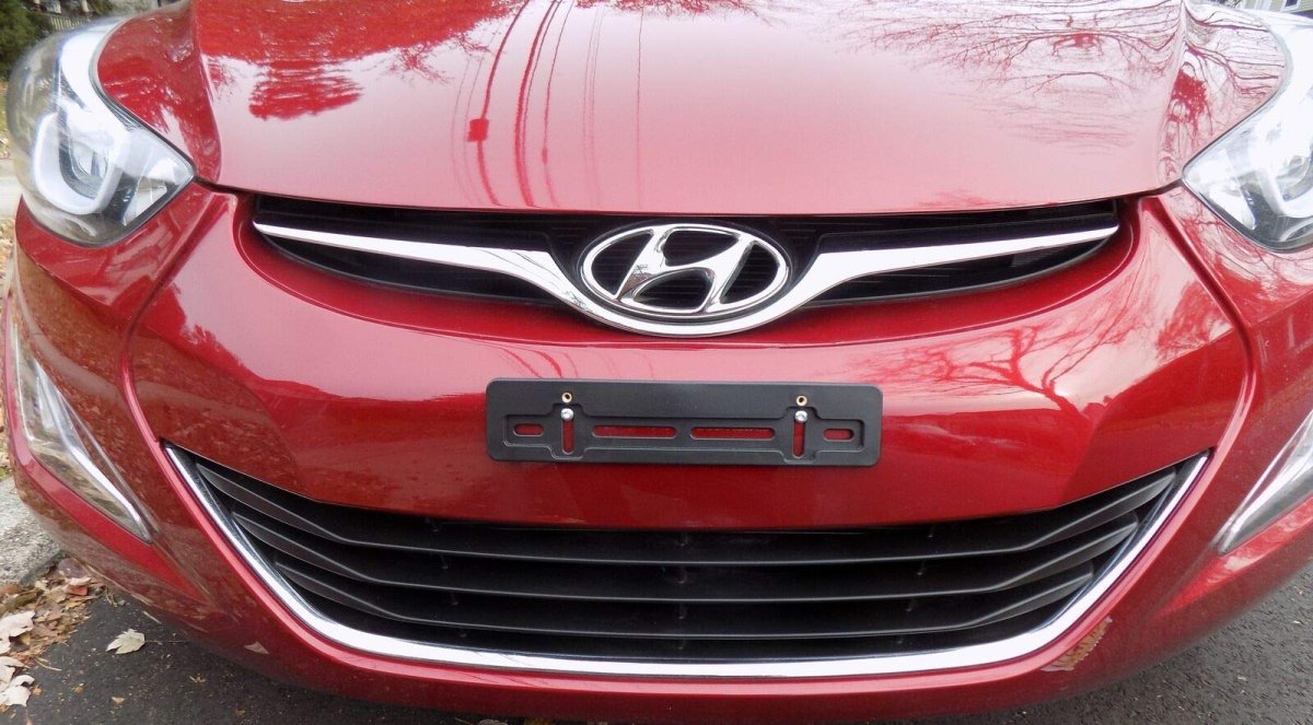 5 Front License Plate Tag Holder Mounting Adapter Bumper Kit Bracket For Hyundai All Models Quantity Discount 9 To 60 Each With