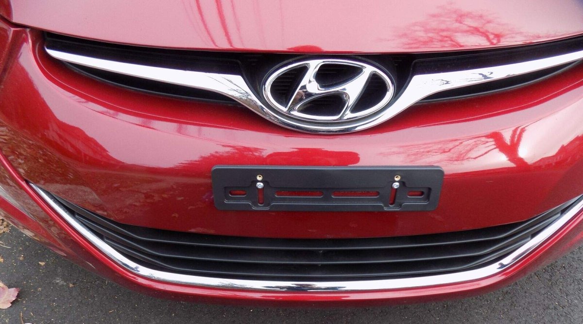 5 Front License Plate Tag Holder Mounting Adapter Bumper Kit Bracket For Hyundai All Models Quantity Discount 9 To 60 Each With