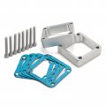 Sfriding 3 4 Reed Spacers Intake With Bolts Gaskets For Yamaha Banshee 350 Yfz350 1987-2006 Billet Aluminum Cnc Milled Anodized
