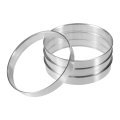4pcs Od 67 1mm To Id 66 6mm Aluminum Alloy Car Hub Centric Rings Wheel Bore Center Spacer 