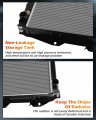 Ocpty Auto Parts Radiator Replacement For 1984-1991 Toyota 4 Runner