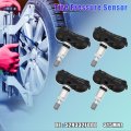 4pcs 529332f000 Tire Pressure Monitoring System Sensor Tpms 315mhz For Hyundai