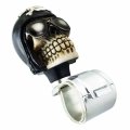 Skull Steering Wheel Spinner Knob Power Assist Helper For Cars Lawn Mowers Forklifts And Tractors Black Resin Alloy Turning 
