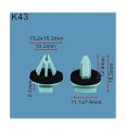 Autobahn88 Hood Clip Compatible With Gm Cadillac Buick Gmc Hummer Saturn Oldsmobile Pontiac Oem 11611079 Pack Of 20