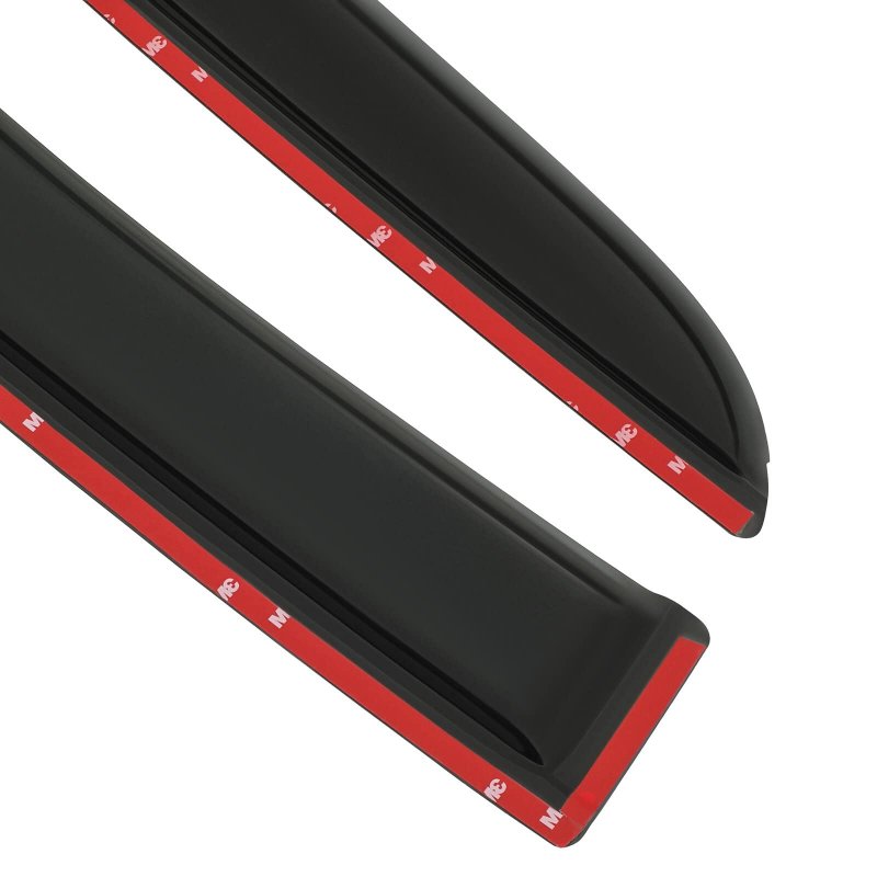 Side Window Deflectors Rain Guard Set For 2007 2011 Toyota Camry 4 Piece Visor With Abs Plastic Housing