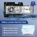 Ocpty Headlight Assembly Pair Replacement For 89-00 Chevy K2500 92-99 Suburban 89-99 K3500 95-99 Tahoe 89-98 Gmc C1500 92-98