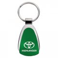 Au-tomotive Gold Inc Officially Licensed Green Teardrop Key Fob For Toyota Highlander