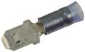 3056c Male Tab Quick Connect Electrical Wiring Terminals 16-14 Awg Blue Nylon Insulated With Brass Support Sleeve 0 250 In 