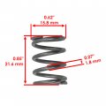 Caltric 6x 92145-0713 921450713 Clutch Hub Pressure Springs Compatible With Kawasaki