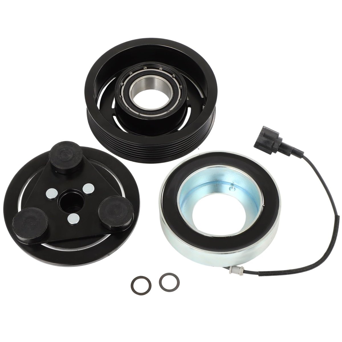 Ac A C Compressor Clutch Assembly 2005-2020 For Nissan Frontier 4 0l 2005-2015 Xterra