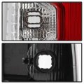 Acanii For 2014-2021 Toyota Tundra Pickup Truck Red Clear Tail Lights Rear Brake Lamps Replacement Pair Set Left Right