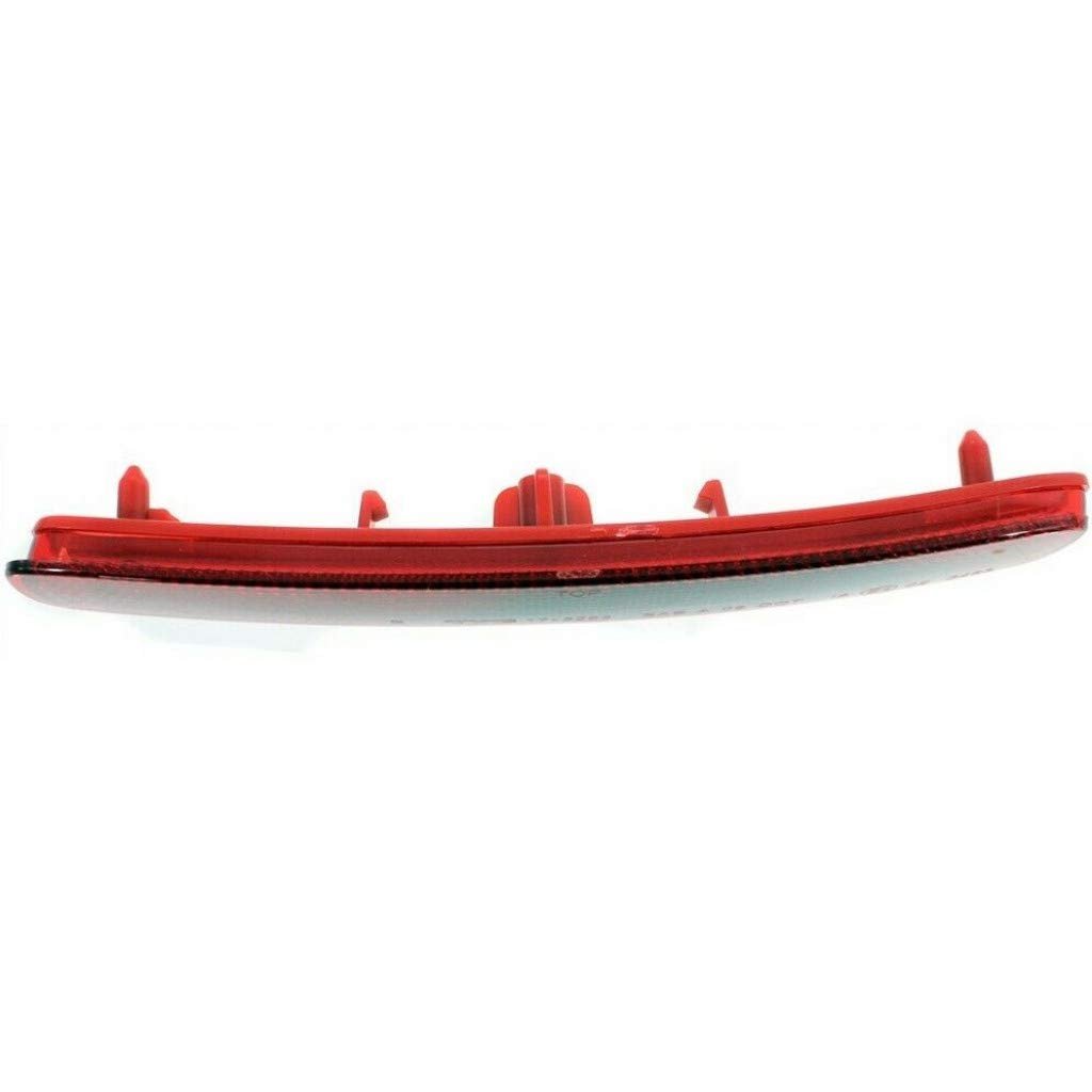 Rear Marker Reflector Light For Toyota Highlander 2011 2012 2013 Hybrid Passenger Side Red Lens Dot Certified To2831106