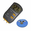 Hqrp 2-pin Lcd Moisture Meter For Detection Location Hidden Leaks In Wood Drywall Plaster Carpet Concrete Ceiling Coaster