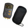Hqrp 2-pin Lcd Moisture Meter For Detection Location Hidden Leaks In Wood Drywall Plaster Carpet Concrete Ceiling Coaster