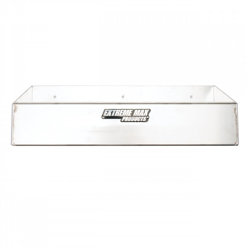Extreme Max 5001 6208 Aluminum 6-quart Liquids Storage Shelf For Race Trailer Garage Shop Enclosed Toy Hauler Holds Six 1-quart