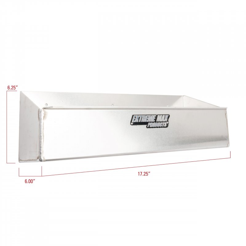 Extreme Max 5001 6208 Aluminum 6-quart Liquids Storage Shelf For Race Trailer Garage Shop Enclosed Toy Hauler Holds Six 1-quart