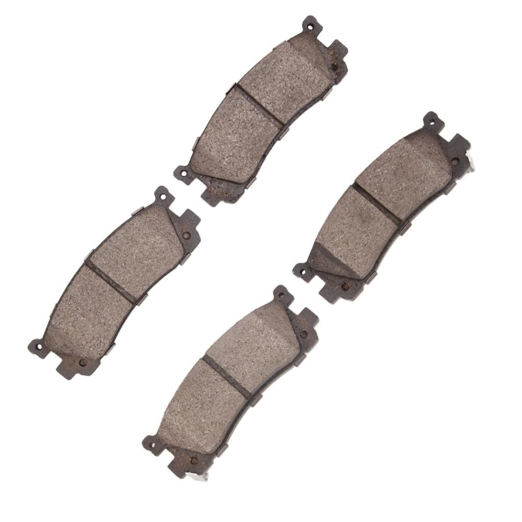 Rear Disc Brake Pads For Mazda Millenia 1995 To 2002 Set Of 4 Mechanical Pad Wear Sensor Type 4000 Hybridynamic Series