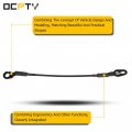 Ocpty Tailgate Hinges Cables Replacement Fit For Silverado Sierra 1999-2006 Hummer 2003-2007 Black Replace Oe 16637944 16637945
