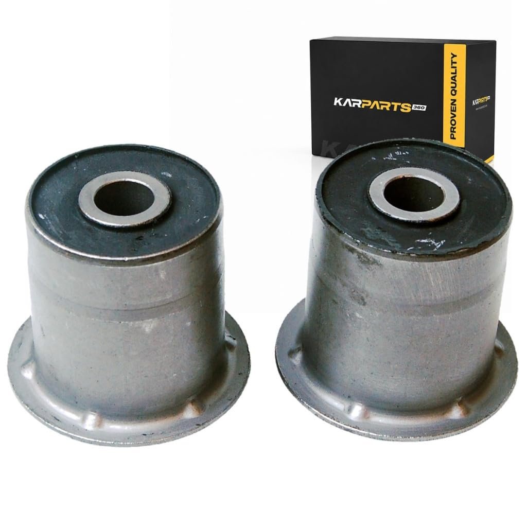 Control Arm Bushing Set For 2003 2004 2005 Lincoln Aviator Natural Rubber Silver 2 Piece 0 58 Inside And 1 97 In Outside