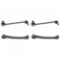 A-partrix 4x Front Rear Stabilizer Sway Bar Link Kit End Links Replacement Fits Mercedes-benz Slk280 2006-2008 Slk300 2009-2011 