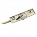 Aexit 115mm Long Right Hand Screw Fixed Crescent Window Sash Lock Champagne Color 251977fcb186aa0d529b3bbd4ea1f853