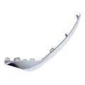 2pcs Chrome Front Driver And Passenger Side Bumper Fog Light Lamp Strip Trim For Fusion 2019-2020 Replace Ks7z-15266-ab