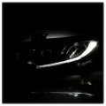 Acanii For Halogen Type W Chrome Bezel 2016-2021 Honda Civic Led Drl Projector Headlight Headlamp Driver Side
