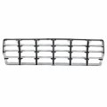 Fo1200109 Factory Style Front Bumper Grill Grille Assembly Compatible With Ford F-150 Bronco 1978-1979 Polished Chrome