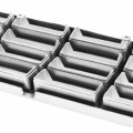Fo1200109 Factory Style Front Bumper Grill Grille Assembly Compatible With Ford F-150 Bronco 1978-1979 Polished Chrome