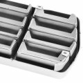 Fo1200109 Factory Style Front Bumper Grill Grille Assembly Compatible With Ford F-150 Bronco 1978-1979 Polished Chrome