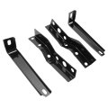 Rear Bumper Inner Outer Bracket For 1993-2011 Ford Ranger Styleside Supercrew Not Fit Stepside Flareside Bed Steel Powder