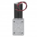 Dc Gear Motor Selflocking Reversible Worm Low Noise Aluminum Alloy Shell 12v Wearresistant Single Shaft Best 15rpm
