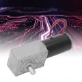 Dc Gear Motor Selflocking Reversible Worm Low Noise Aluminum Alloy Shell 12v Wearresistant Single Shaft Best 15rpm