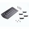 Pilot Automotive Pm-230ez Aluminum And Rubber Pedal Pad Set For Automatic Transmissions 2 Piece 1 Pack