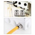 Uxcell M12x1 5 Cable Gland 3mm-6 5mm Wire Hole Waterproof Metal Joint Adjustable Locknut With Washer 10pcs