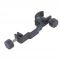 Professional Rtk Pole Clamp Aluminum Alloy Universal Data Collector Bracket For Trimble Hhighway Surveying
