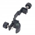 Professional Rtk Pole Clamp Aluminum Alloy Universal Data Collector Bracket For Trimble Hhighway Surveying