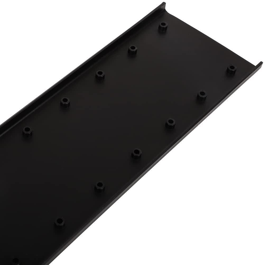 Universal Side Skirts Extension Rocker Panel Body Kit 59x4 In Matte Black Polypropylene Front Lip Spoiler For Cars Bolt On