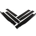 Universal Side Skirts Extension Rocker Panel Body Kit 59x4 In Matte Black Polypropylene Front Lip Spoiler For Cars Bolt On 