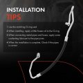 A-premium A C Discharge Line Hose Assembly Compatible With Kia Soul 2014-2016 L4 2 0l Compressor To Condenser