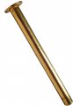 Brass Tubular Rivet 1 4 Diameter X 2 875 Length Head Plain Finish Pack Of 15 Pieces 