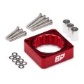 Blackpath For Jeep Wrangler Cherokee Grand Throttle Body Spacer Kit Red T6 Billet 