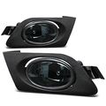 Honda Civic Headlight Chrome Bumper Fog Light Smoke Lens Grille 7th Generation Es Em D17