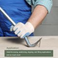 Uxcell Hexagonal Connecting Bar Sleever 14 Steel Crowbar For Prying And Aligning With Chisel End
