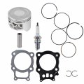 Piston Rings Gasket Kit Set For Honda Rancher 350 Trx350 2000 To 2006 13101 Hn5 670 13010 671 13111 Hc0 000 13112 Replacement