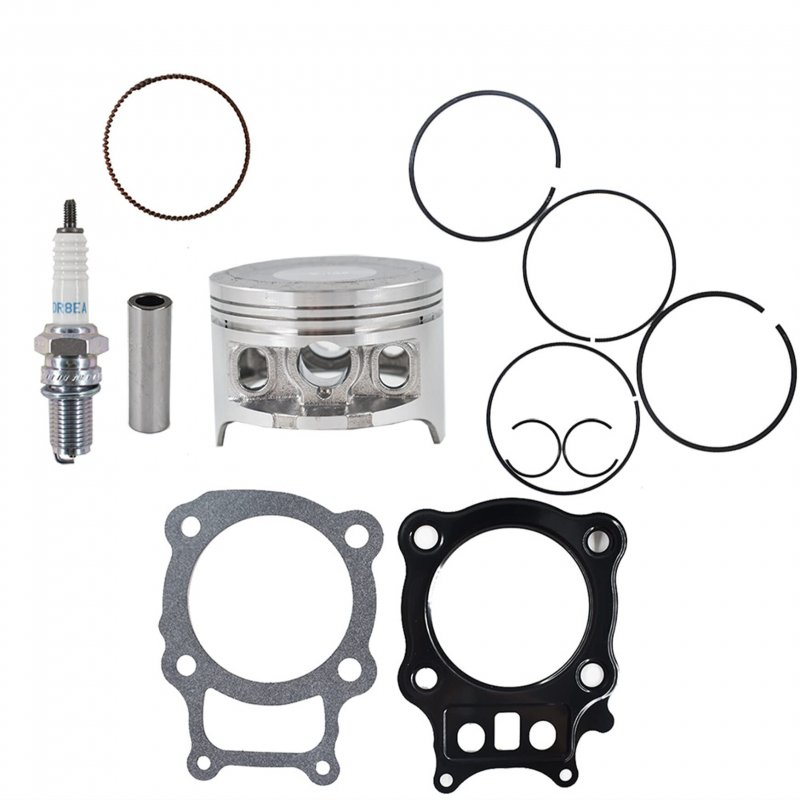 Piston Rings Gasket Kit Set For Honda Rancher 350 Trx350 2000 To 2006 13101 Hn5 670 13010 671 13111 Hc0 000 13112 Replacement