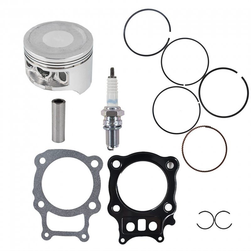 Piston Rings Gasket Kit Set For Honda Rancher 350 Trx350 2000 To 2006 13101 Hn5 670 13010 671 13111 Hc0 000 13112 Replacement
