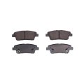 Front Brake Pads For Genesis G80 2017 4000 Hybridynamic Series Mechanical Wear Sensor 1 70 Inner Height 0 59 In Pad Thickness 